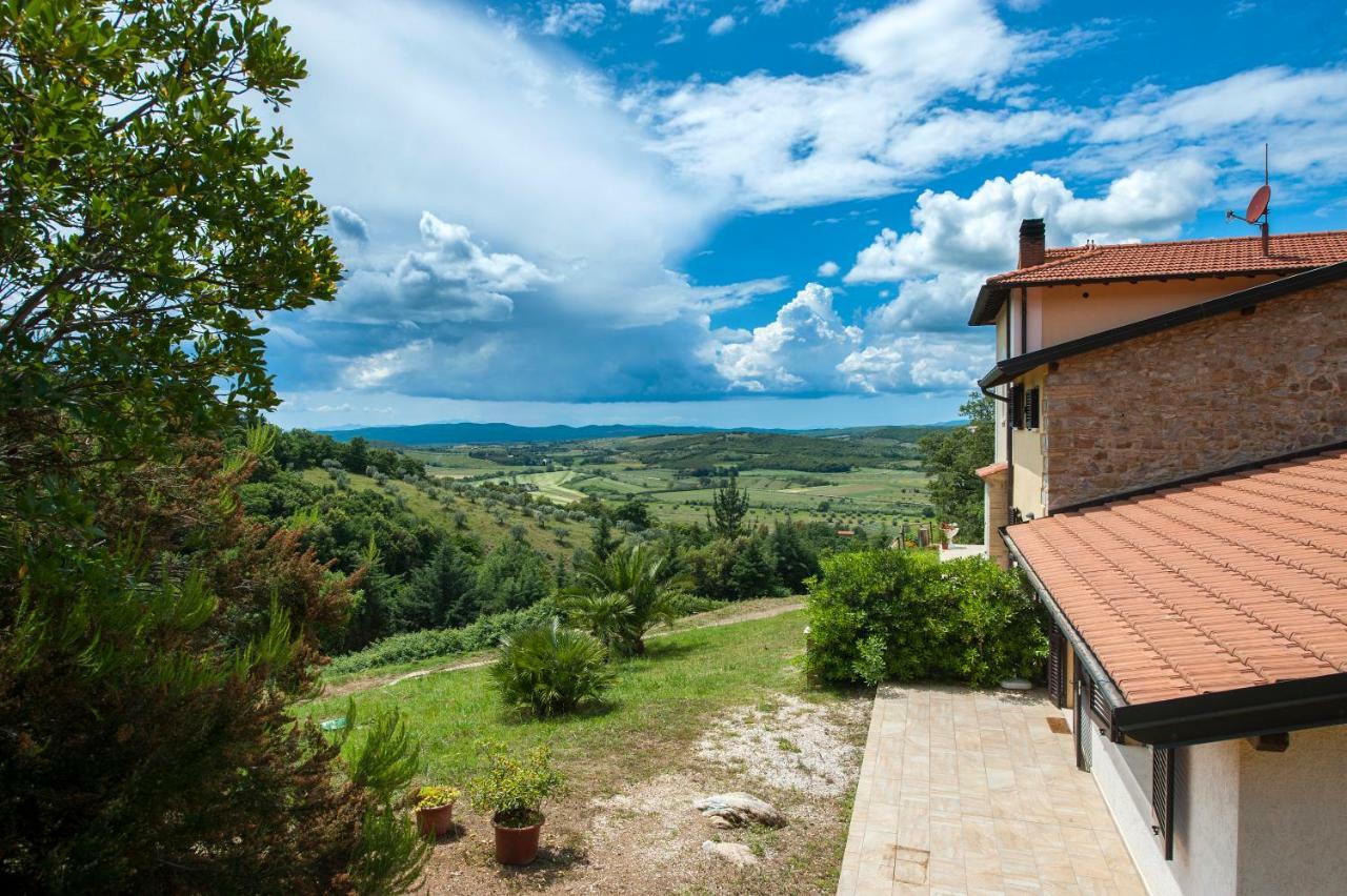 Apartament Panorama-Ferien-Toscana Massa Marittima Zewnętrze zdjęcie